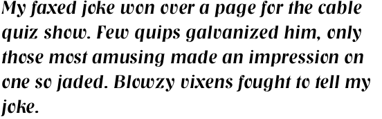 Nashville Medium Italic OT