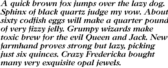 New Caslon B Bold Italic OT