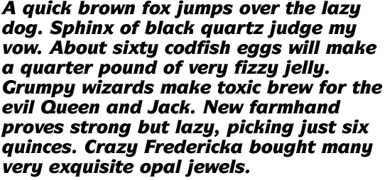 ITC Symbol Black Italic OT