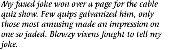 ITC Syndor Medium Italic OT