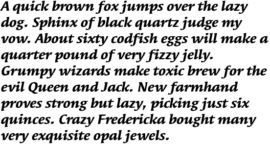 ITC Syndor Bold Italic OT