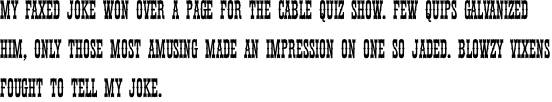 Thunderbird Extra Condensed OT