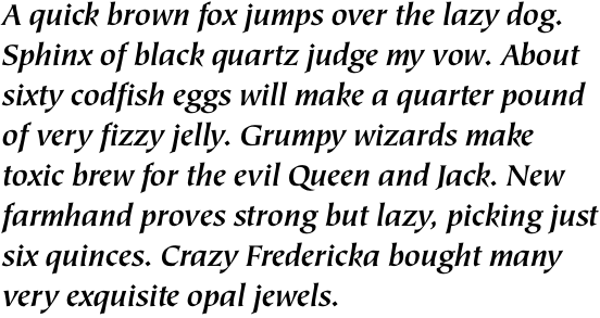ITC Tiepolo Bold Italic OT