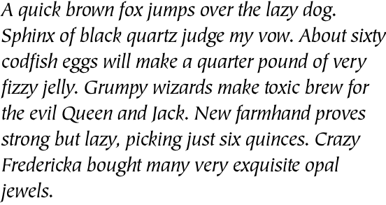 ITC Tiepolo Book Italic OT