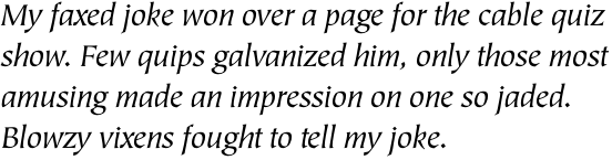 ITC Tiepolo Book Italic OT