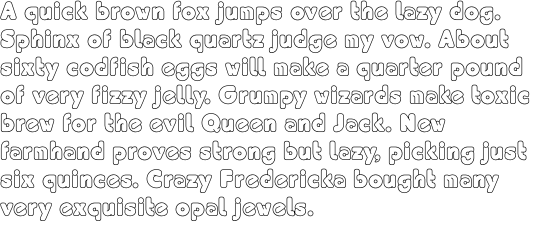 UniFont Fat White OT