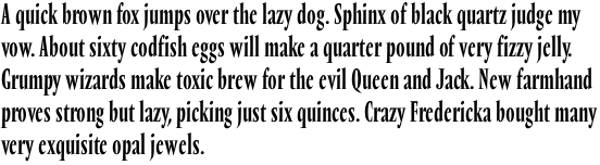 Vendome Regular Condensed OT