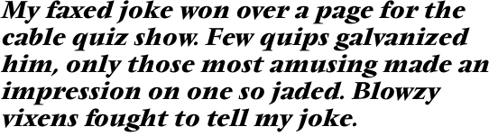 Vendome Medium Italic OT