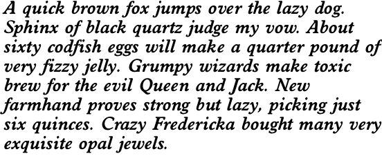 Worchester Demi Bold Italic OT
