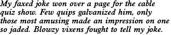 Worchester Demi Bold Italic OT