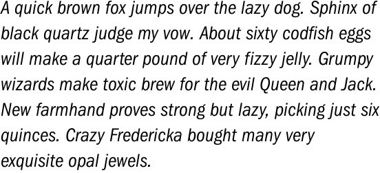 ITC Franklin Gothic TU Book Condensed Italic OT