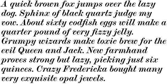 Scotch Modern Bold Italic
