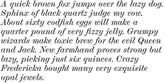 Scotch Modern Italic