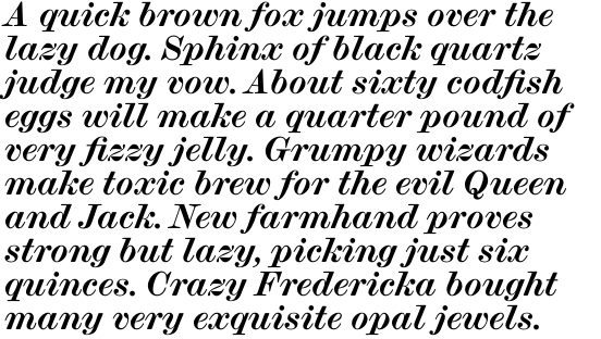 Scotch Micro Bold Italic