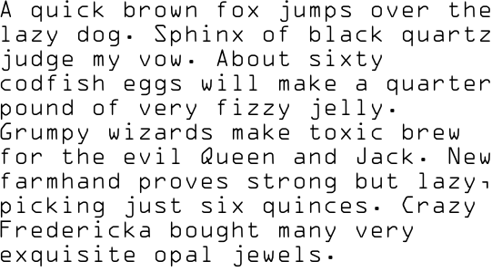 OCR-A Text CE Regular OT
