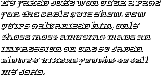 Hopeless Diamond B Italic