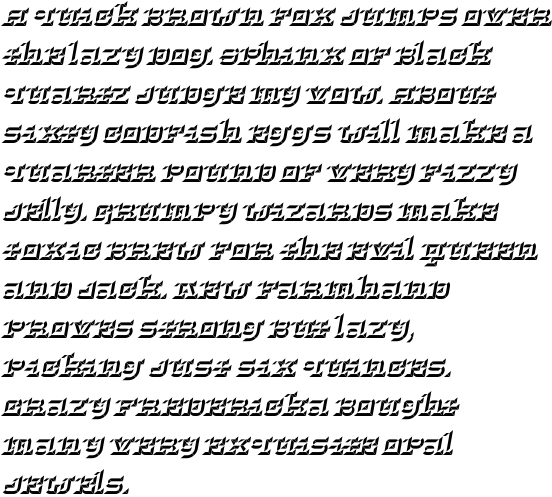 Hopeless Diamond B Italic Alt