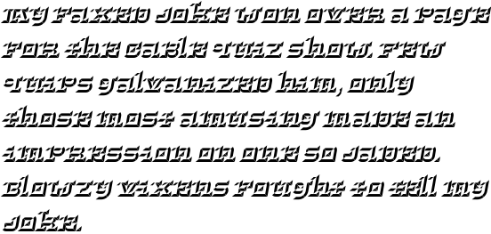 Hopeless Diamond B Italic Alt