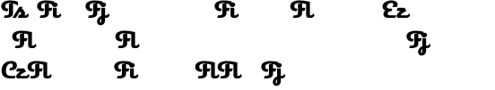 Deliscript Ligatures OT