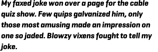 Geogrotesque Bold Italic OT