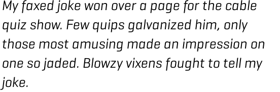 Geogrotesque Regular Italic OT