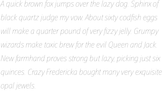 FF Meta OT Hairline Italic
