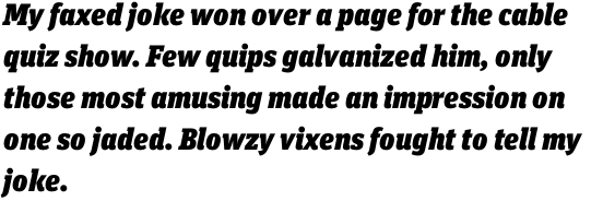 FF Unit Slab OT Ultra Italic
