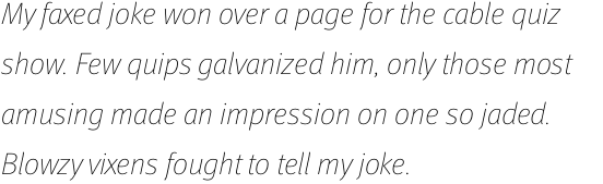 FF Meta OT Thin Italic