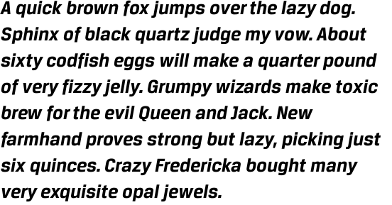 Breuer Text Bold Italic