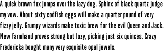 Heroic Condensed Bold