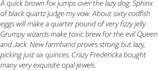 Freight Sans Pro Light Italic OT