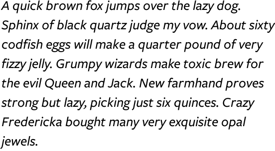 Freight Sans Pro Medium Italic OT