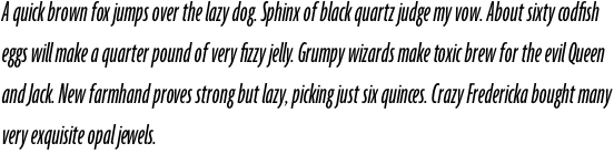 Agenda Ultra Condensed Italic OT