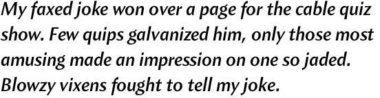 Amira Semi Bold Italic OT