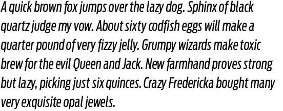Antenna Extra Condensed Italic OT