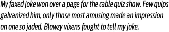 Antenna Extra Condensed Italic OT
