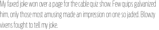 Antenna Extra Condensed Thin OT