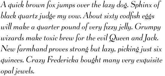 Belucian Book Italic OT