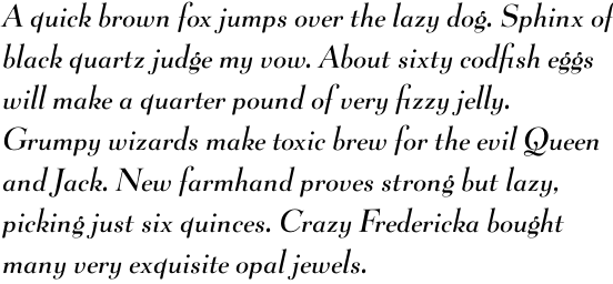 Belucian Demi Italic OT