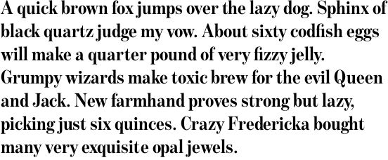 Benton Modern Display Condensed Bold OT