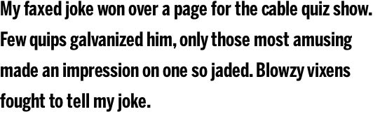 Benton Sans Compressed Bold OT