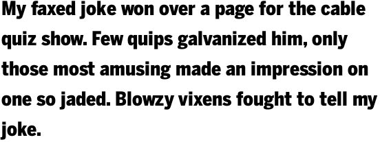 Benton Sans Condensed Black OT