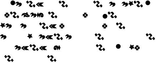 Berlin Sans Bold Dingbats OT