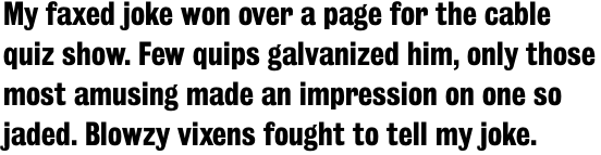 Bureau Grot Condensed Bold OT