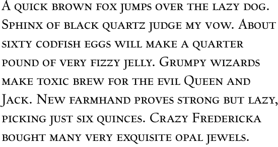 Californian Text Expert OT