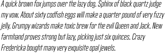 Clicker Compressed Light Italic OT