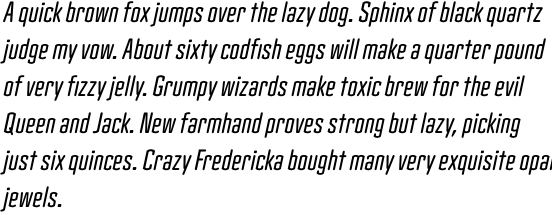 Clicker Compressed Medium Italic OT