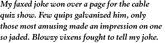 Eldorado Text Bold Italic OT