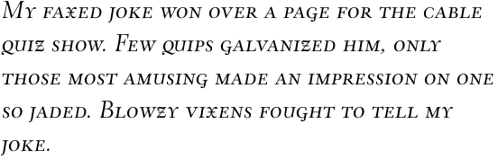 Eldorado Text Light Italic SC OT