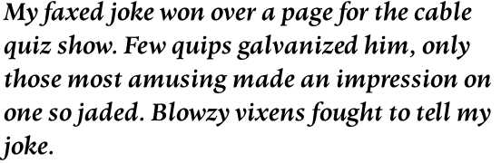 Elmhurst Bold Italic OT